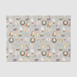 HARRY POTTER™ Owl Letter Pattern Seidenpapier