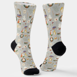 HARRY POTTER™   Owl Letter Pattern Socken