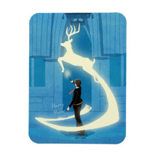 HARRY POTTER™ Patronus-Gemälde Magnet