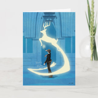 HARRY POTTER™ Patronus-Malerei Karte
