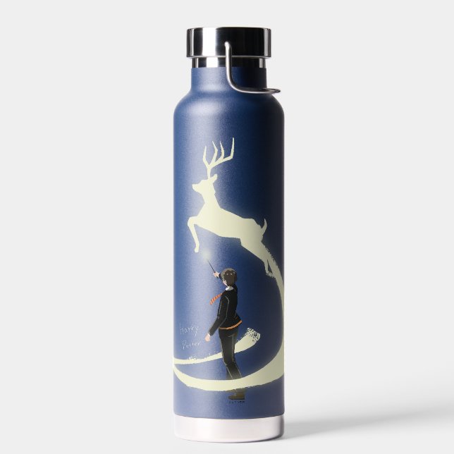 HARRY POTTER™ Patronus-Malerei Trinkflasche (Links)