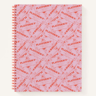 HARRY POTTER™   Platforn 9 3/4 Zugfahrkarten Notizbuch