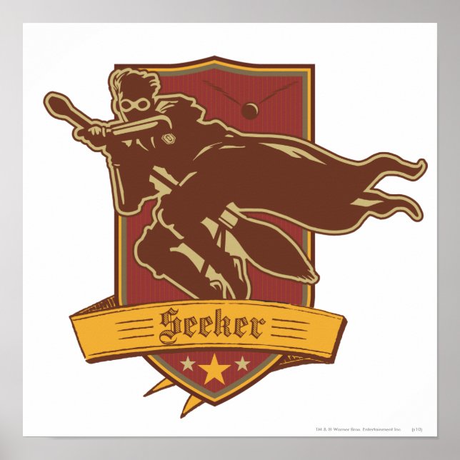 Harry Potter | QUIDDITCH™ Wappen suchen Poster (Vorne)