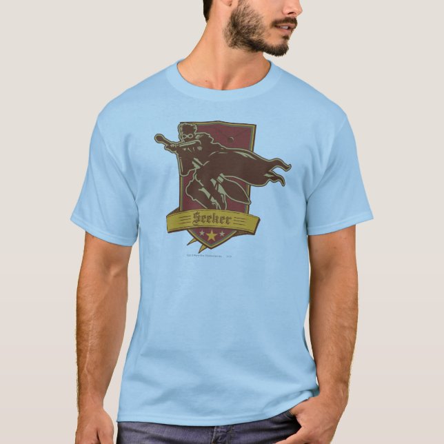 Harry Potter | QUIDDITCH™ Wappen suchen T-Shirt (Vorderseite)
