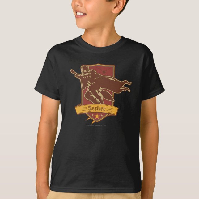 Harry Potter | QUIDDITCH™ Wappen suchen T-Shirt (Vorderseite)