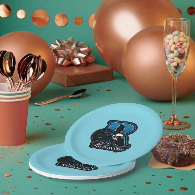 HARRY POTTER™ | RAVENCLAW™ Athletic Abzeichen Pappteller (Multi)