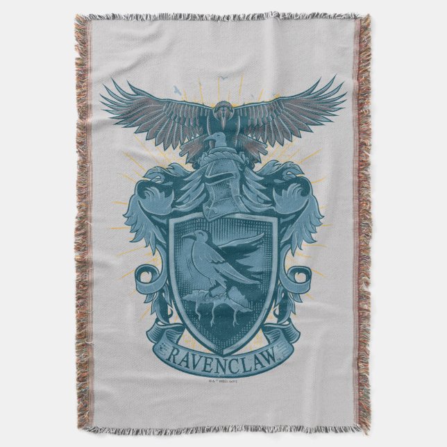 Harry Potter Ravenclaw Crest Decke (Vorderseite Vertikal)
