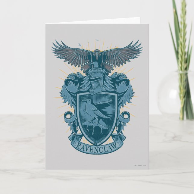 Harry Potter Ravenclaw Crest Karte (Vorderseite)