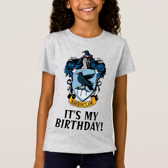 Harry Potter | Ravenclaw - Das ist mein Geburtstag T-Shirt (Vorderseite)