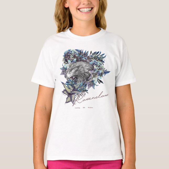 HARRY POTTER™ RAVENCLAW™ Floral Graphic T-Shirt (Vorderseite)