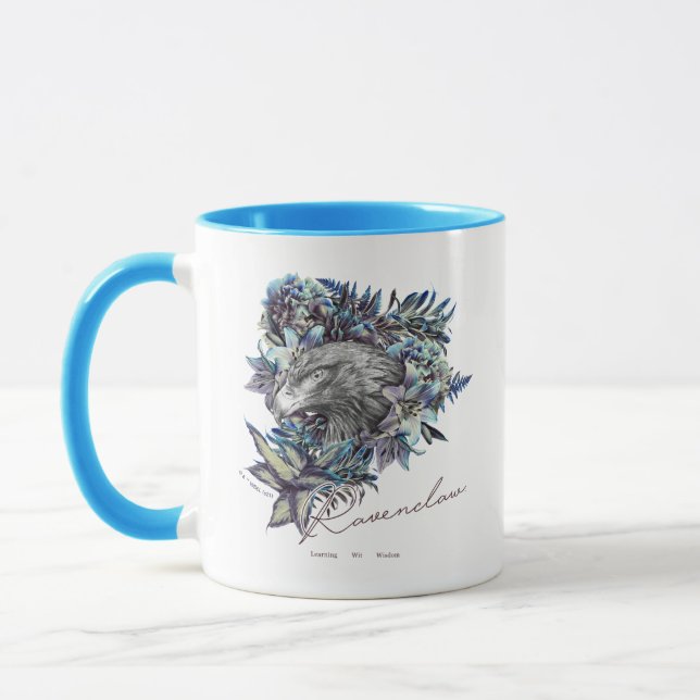 HARRY POTTER™ RAVENCLAW™ Floral Graphic Tasse (Links)