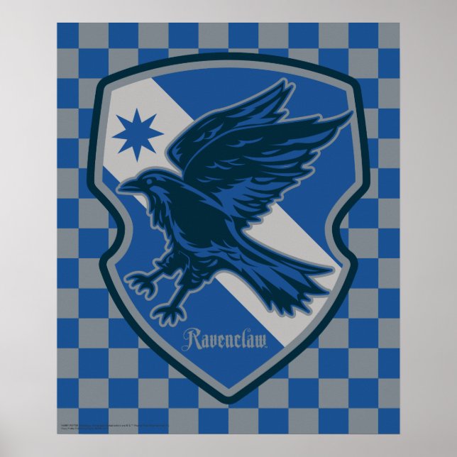 Harry Potter | Ravenclaw House Pride Wappen Poster (Vorne)