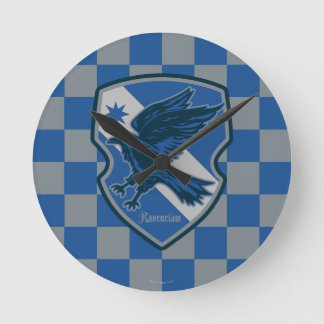 Harry Potter | Ravenclaw House Pride Wappen Runde Wanduhr