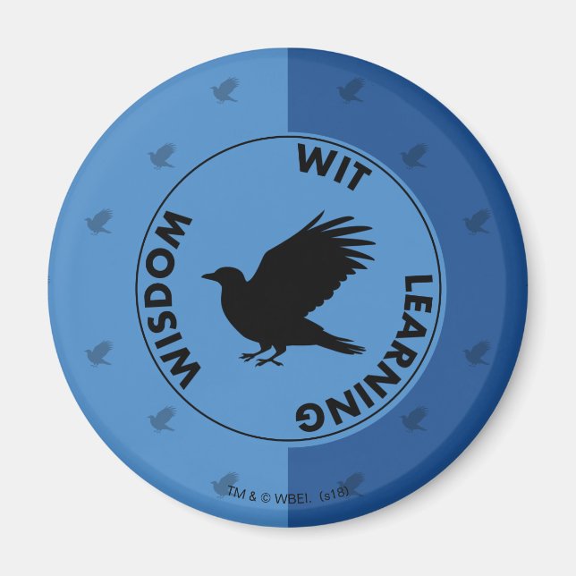 Harry Potter | RAVENCLAW™ House Traits Graphic Magnet (Vorne)