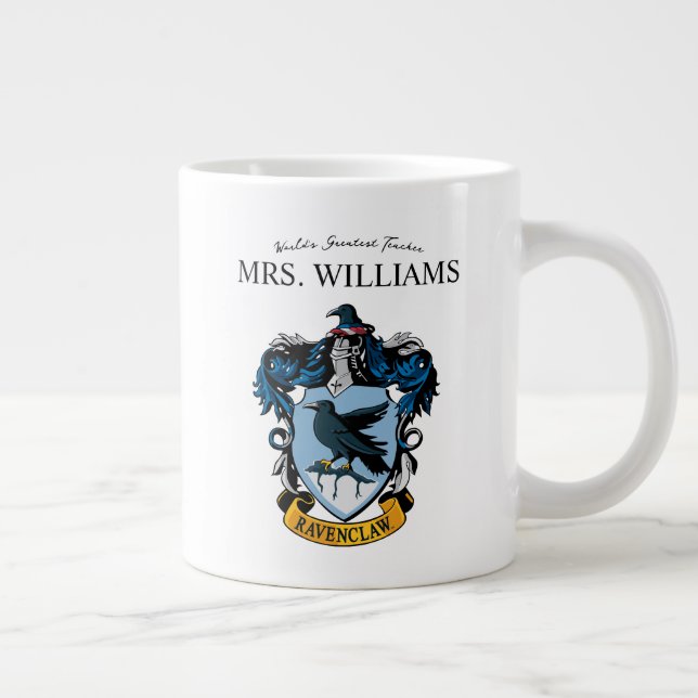 Harry Potter | Ravenclaw-Lehrer Personalisiert Jumbo-Tasse (Rechts)