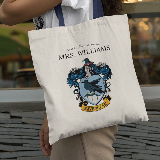 Harry Potter | Ravenclaw-Lehrer Personalisiert Tragetasche (Person carrying tote bag)