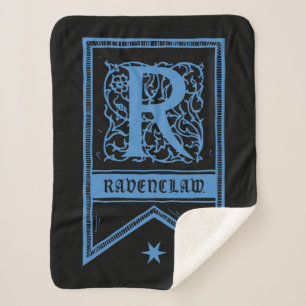 Harry Potter   Ravenclaw Monogramm Banner Sherpadecke