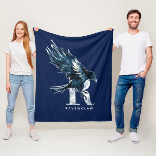 Harry Potter   RAVENCLAW™ Raven Watercolor Fleecedecke