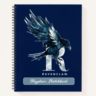 Harry Potter   RAVENCLAW™ Raven Watercolor Gezeich Notizbuch
