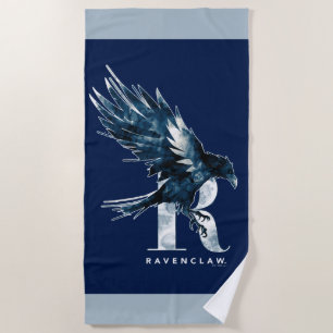Harry Potter   RAVENCLAW™ Raven Watercolor Strandtuch