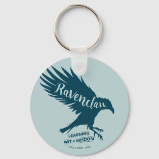 Harry Potter | RAVENCLAW™ Silhouette Typografie Schlüsselanhänger
