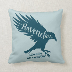 Harry Potter RAVENCLAW™ Silhouette Typography Kissen