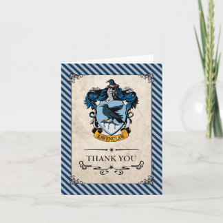 Harry Potter | Ravenclaw Vielen Dank Dankeskarte