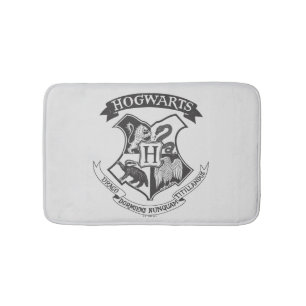 Harry Potter Retro Hogwarts Crest Badematte