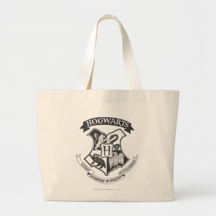 Harry Potter Retro Hogwarts Crest Jumbo Stoffbeutel