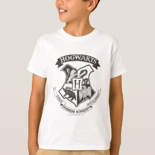 Harry Potter Retro-Hogwarts-Wappen T-Shirt