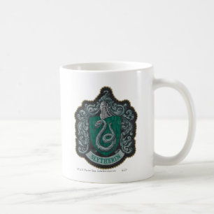 Harry Potter   Retro-mächtiges Slytherin-Wappen Tasse