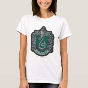 Harry Potter   Retro Mighty Slytherin Wappen T-Shirt