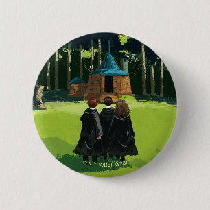 HARRY POTTER™, Ron & Hermione bei Hagrid's Hut Button