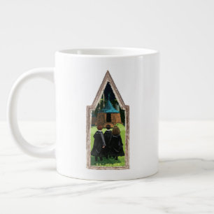 HARRY POTTER™, Ron & Hermione bei Hagrid's Hut Jumbo-Tasse