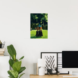 HARRY POTTER™, Ron & Hermione bei Hagrid's Hut Poster