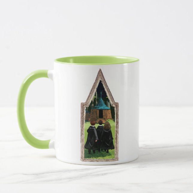 HARRY POTTER™, Ron & Hermione bei Hagrid's Hut Tasse (Links)