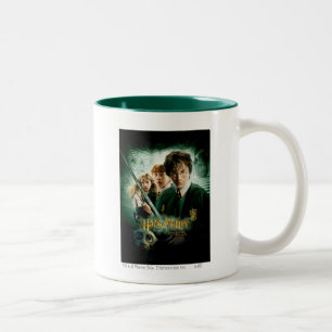 Harry Potter Ron Hermione Dobby Group Shot Zweifarbige Tasse