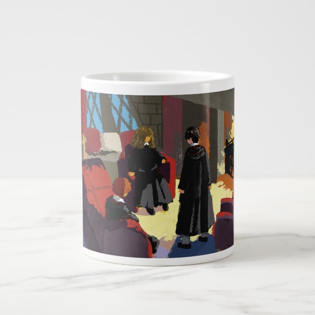 HARRY POTTER™, Ron & Hermione im gemeinsamen Raum Jumbo-Tasse (Vorderseite)
