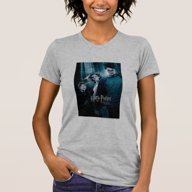 Harry Potter Ron Hermione in Forrest T-Shirt (Vorderseite)