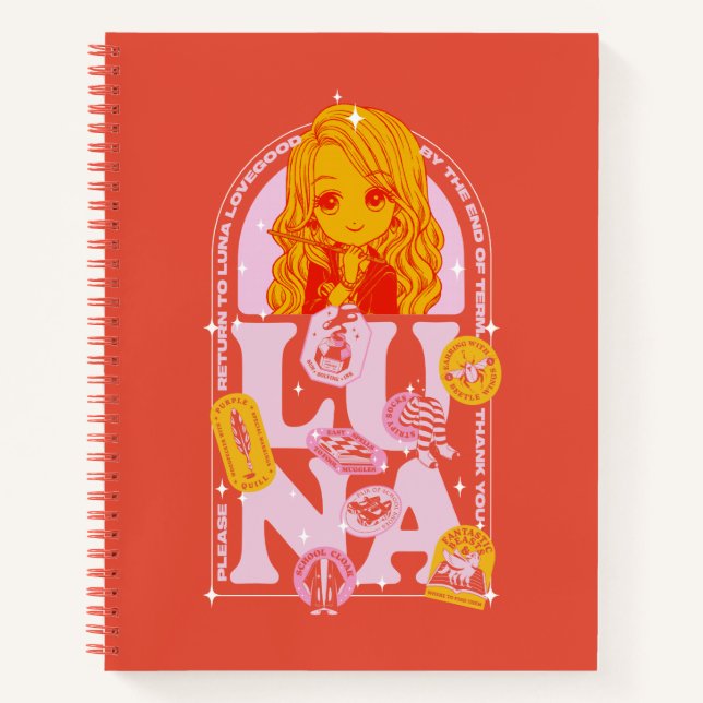HARRY POTTER™ | Rückkehr nach Luna Lovegood Notizbuch (Vorderseite)