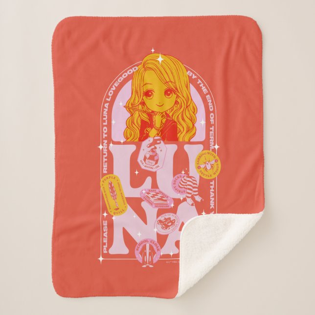 HARRY POTTER™ | Rückkehr nach Luna Lovegood Sherpadecke (Vorderseite)