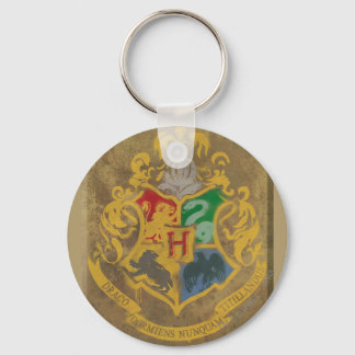 Harry Potter | Rustikale Hogwarts Crest Schlüsselanhänger