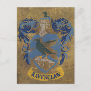 Harry Potter   Rustikales Ravenclaw-Gemälde Postkarte