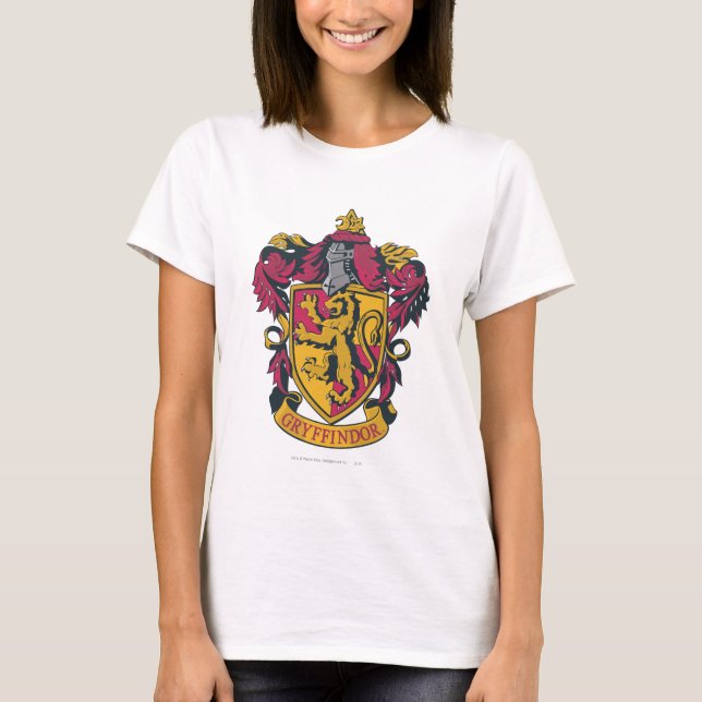 Harry Potter (Schauspieler)Gryffindor Crest Gold a T-Shirt (Vorderseite)