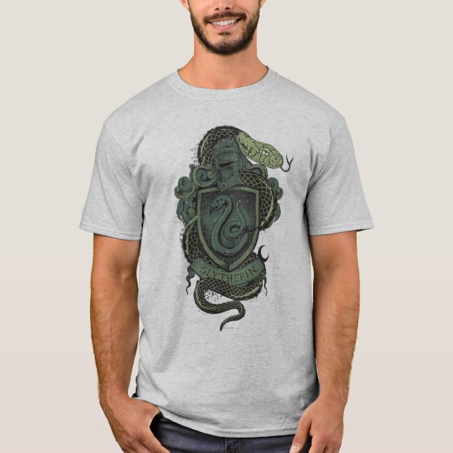Harry Potter (Schauspieler)Slytherin Crest T-Shirt (Vorderseite)