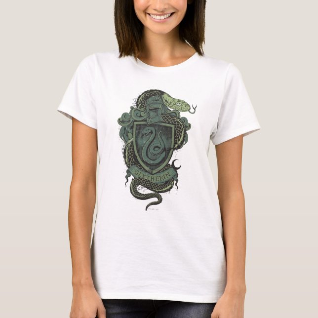 Harry Potter (Schauspieler)Slytherin Crest T-Shirt (Vorderseite)