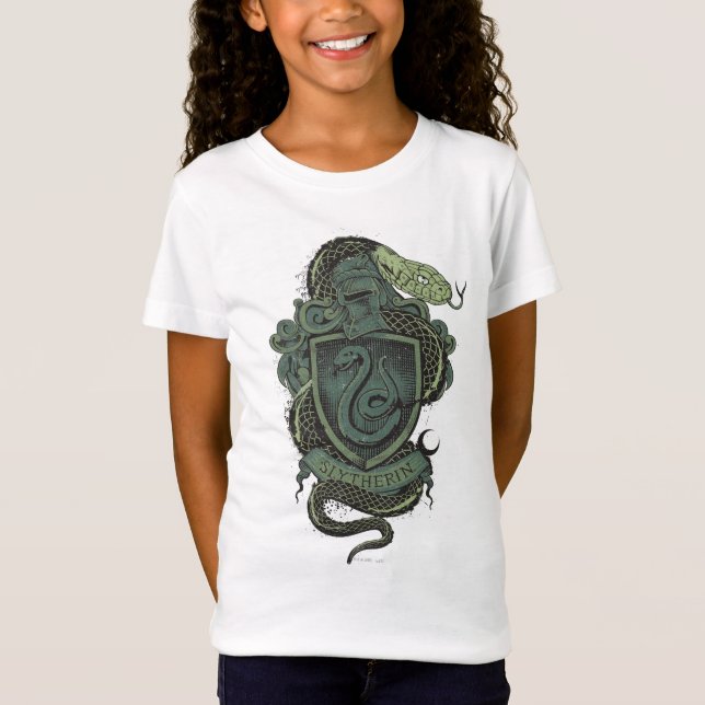 Harry Potter (Schauspieler)Slytherin Crest T-Shirt (Vorderseite)