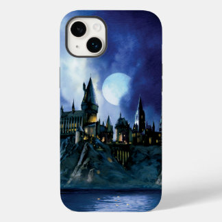 Harry Potter Schloss | Hogwarts bei Nacht iPhone 14 Plus Hülle
