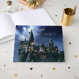 Harry Potter Schloss | Mondbeschienenes Hogwarts B Gästebuch