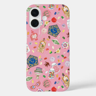 HARRY POTTER™ | Schokoladenfrosch und -muster iPhone 16 Hülle